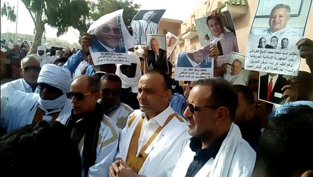 L’ex candidat SM Boubacar et les députés Khalil Tiyib et yahya sid El moustaph