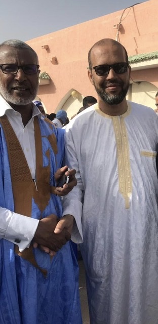 Président Hatem  SALEH hanena et vice président Tawassoull Ghoulam Hadj cheikh 