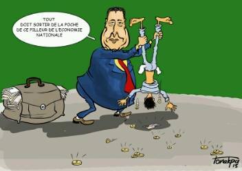 Les citoyens détroussés pour financer le déficit