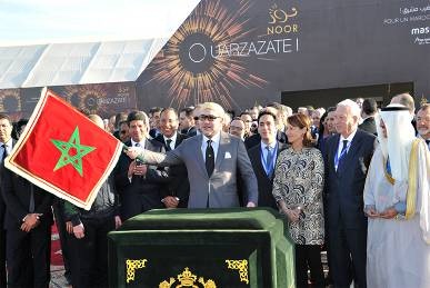 Inauguration du parc d'énergie solaire